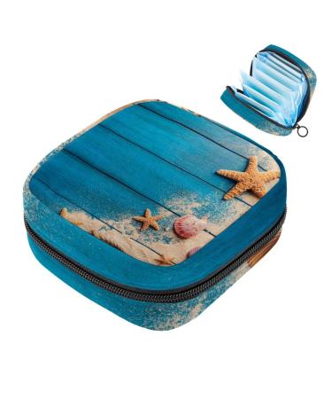 Summer shells naval esters women's bandages storage bags menstrual bags portable menstrual cup bag with zipper for teenagers girls women women