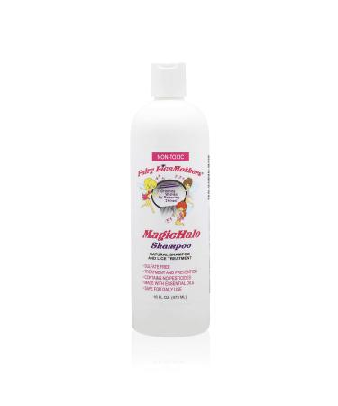 MagicHalo Shampoo, Lice Prevention Shampoo with Essential Oil, Formulated for Head Lice Removal, No Sulfates and Pesticides Free, Fairy LiceMothers (16 fl oz)