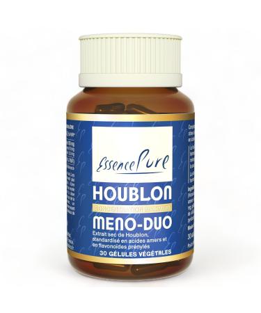 Pure Hops Essence | to reduce hot flashes perspiration and irritability associated with menopause - Estrogen & Soy Free - 30 capsules | Api-Nature