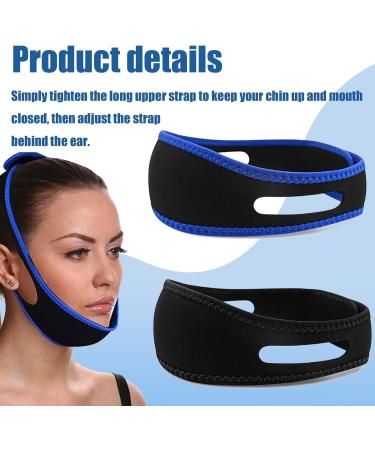 Adjustable Anti Snoring Chin Strap - Natural Snoring Solution for Men and Women - Snore Stopper Devices - Buy Online on GoSupps.com