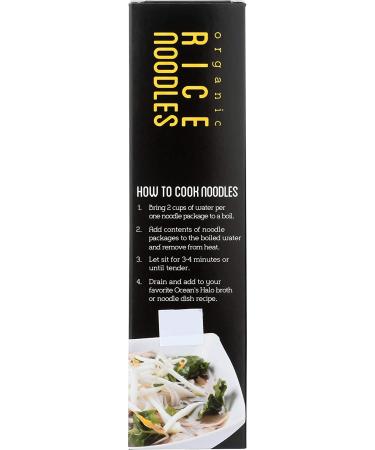 Ocean's Halo Organic Gluten-Free Rice Noodles 6.3 oz, 3-Pack - Healthy & Delicious - Buy Online on GoSupps.com