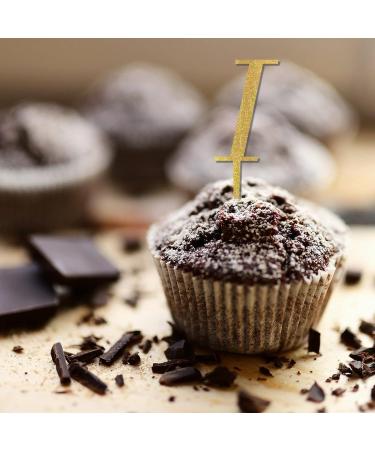 Letter I Wedding Cupcake Toppers Monogram Initial Last Name For Wedding Bridal Shower Decorations Elegant Botanical Wreath Personalized Any 26Letters Bridal Shower Gifts 6PCS Style-8 - Buy Online on GoSupps.com