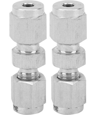 Compression Tube Adapter Quick Screw 4Pcs Straight Compression Tube Adapter for Air Pipes Oil Pipes Fittings Water Pipes( 3/ 4) - Buy Online on GoSupps.com