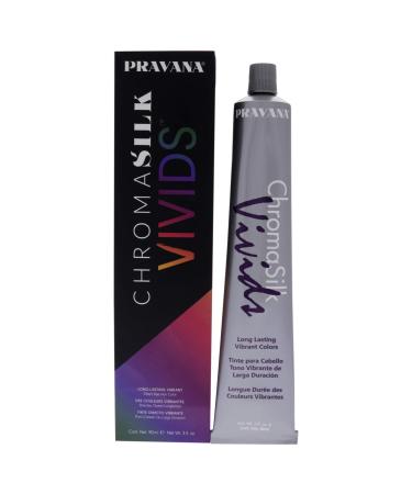 PRAVANA ChromaSilk Vivids Creme Hair Color with Silk & Keratin Protein (BLUE)3 fl oz Blue 3.04 Fl Oz (Pack of 1)