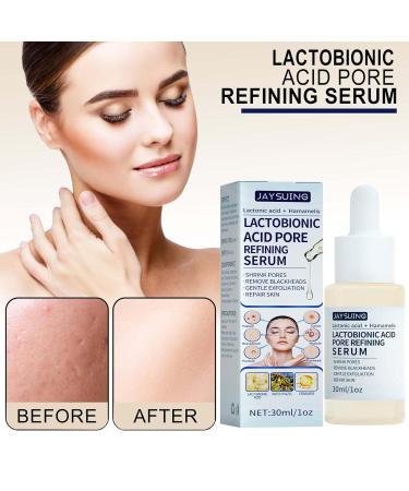 5 PCs Lactobionic Acid Pore Tannerization Oil - Gentle 30ml Facial Pore Shrinking Solution for Perfect Skin - Instant Results by Fulenyi - Buy Online on GoSupps.com
