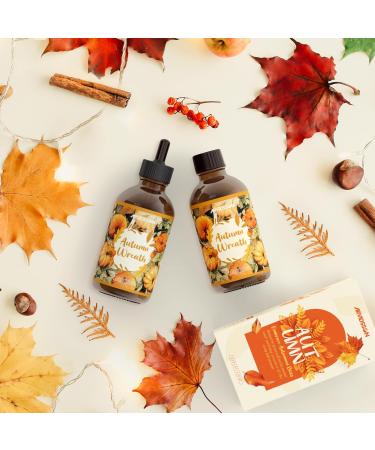 ARVIDSSON Fall Essential Oil - Autumn Wreath Fragrance Oil 4 Fl Oz | Natural Cozy Scent for Diffusers & Candle Making - Buy Online on GoSupps.com
