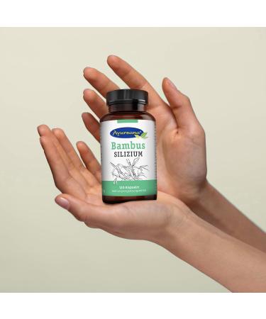 Buy Bamboo Silicon Capsules - 120 Count | Strengthen Skin Hair & Nails with 105mg Silica per Dose | International Shipping Available - Buy Online on GoSupps.com