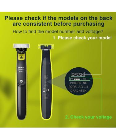 Newding Charging Cable for Philips Norelco Shaver Oneblade 360 QP2734 QP2824 QP4631 MG7910 MG9510 MG9520 - Fast International Shipping - Buy Online on GoSupps.com