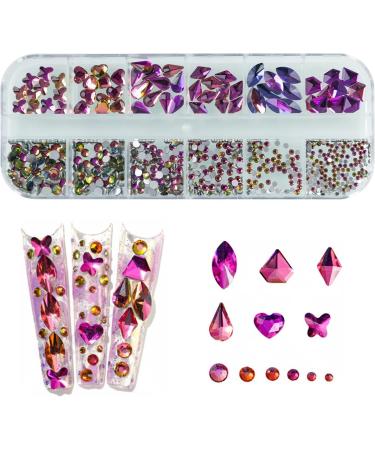 MAEXUS Nail Art Rhinestones Set - 580 Pcs Off White Gems with Tweezers and Drill Pen for DIY Nail Art, Face Make-up - Professional Grade - Buy Online on GoSupps.com