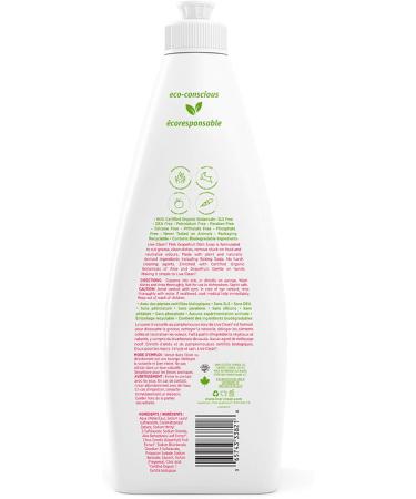 Live Clean Dish Soap Pink Grapefruit 740 mL - Buy Online on GoSupps.com