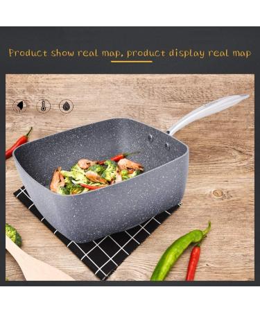 DameCo Saucepan Multi Function Nonstick Frying Pan Steaming Pot Frying Pan Steak Nonstick Metal Utensil Safe Frying Pan Saucepan Skillet Pan Frying Pan Interesting - Buy Online on GoSupps.com