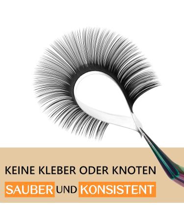 Shop Single Volume Eyelashes - C Curl 0.20mm 8-15mm Mix - Premium Individual Extensions - Buy Online on GoSupps.com
