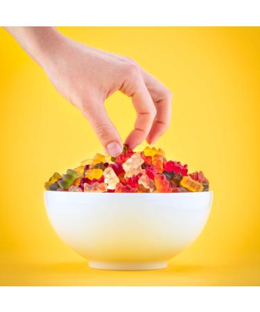 Haribo Goldbears Gummy Candy 6 Fruity Flavours No Artificial Colours - 284g Resealable Bag Goldbears 284 g (Pack of 1) - Buy Online on GoSupps.com