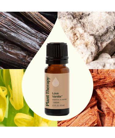 Plant Therapy Love Vanilla Essential Oil Blend 10 mL (1/3 oz) 100% Pure Undiluted Aromatherapy Create a Romantic Mood Sweet & Sultry Aroma - Buy Online on GoSupps.com