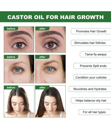Jamaican Black Castor Oil - 100% Pure Organic Cold Pressed for Hair Growth & Skin Care (2.02 fl oz) - Natural Eyelash & Eyebrow Booster - Buy Online on GoSupps.com
