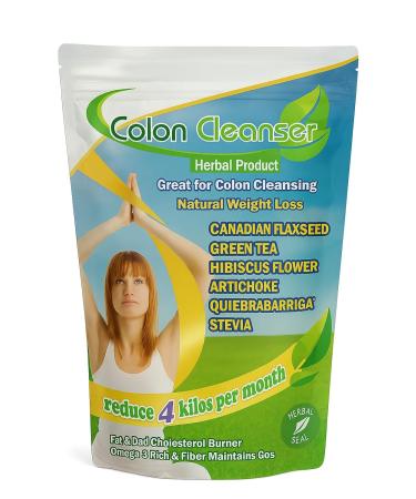 Herbal Tea Blend with Flaxseed Green Tea & Hibiscus 150g Loose Leaf Herbal Beverage (Approx. 30 Cups) - Buy Online on GoSupps.com