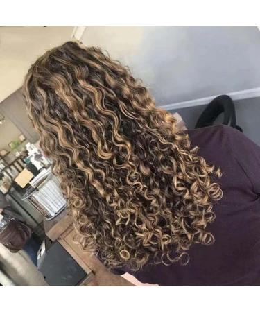 YBY Fashion Women's Long Curly Wigs - High-Temperature Synthetic Fiber Fluffy Volume Hair Cover - Buy Online on GoSupps.com