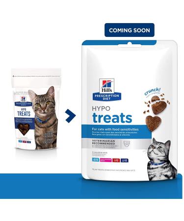 Hill's Prescription Diet Hypoallergenic Cat Treats - Vet-Recommended Formula - Buy Online on GoSupps.com