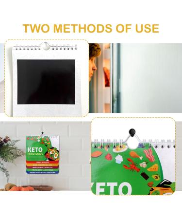 Keto Food Cheat Sheet Magnetic Cookbook Booklet Keto Recipe Book Planning Tool Chart Weight Loss Low Carb Ketogenic Meal Plan Recipes Fridge Reference Guide for Vegetable Meals Fruits - Buy Online on GoSupps.com