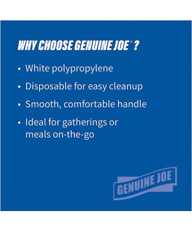 Buy Genuine Joe Medium-Weight Spork - Pack of 1000 | High Quality Disposable Cutlery - Buy Online on GoSupps.com
