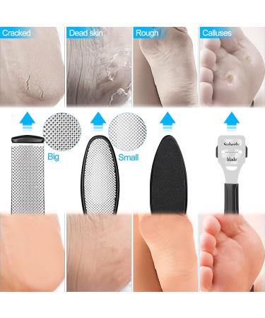 Buy Sularpek 10-in-1 Professional Corn Removal Tool | Strong Dead Skin Foot Scraper | Black - International Shipping Available - Buy Online on GoSupps.com