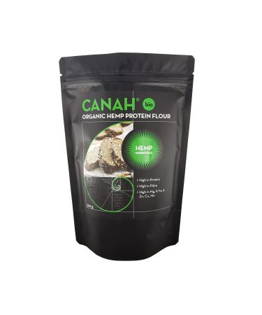 Canah Organic Hemp Flour 300 g High in Complete Protein (33%) Fibre (36%) and Minerals Vegan Gluten-Free Oestrogen-Free & Dairy-Free Certified Kosher + Free Bonus Recipes 300g Organic