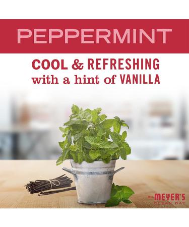 Mrs. Meyer's Limited Edition Peppermint Hand Soap 12.5 fl oz - Biodegradable Formula with Essential Oils - Buy Online on GoSupps.com