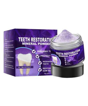 GkgWuxf Powdered Toothpaste Deep Cleaning Tooth Cleaner 50G Restorative Instant Tooth Powder for Daily Care Bathroom Morning Routine Hygiene Home Use Travel Men Children