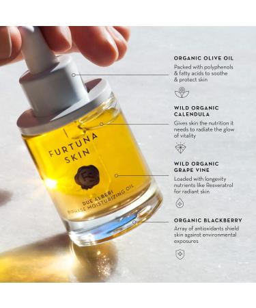 Furtuna Skin Biphase Moisturizing Oil - Hydrating Vegan Face Oil with Organic Olive Oil | Cruelty-Free 15ml | Global Shipping - Buy Online on GoSupps.com