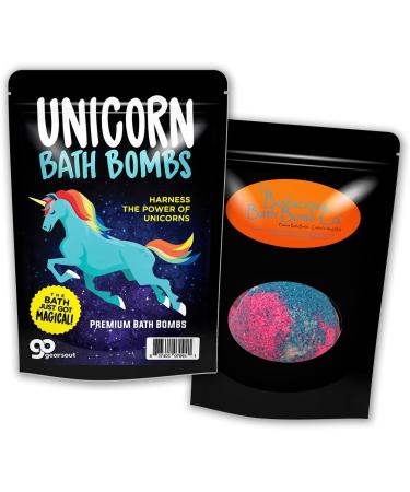 Unicorn Bath Bombs - Fun and Pretty Unicorn Gifts for Girls and Women | Stocking Stuffers and Secret Santa Ideas - Buy Online on GoSupps.com