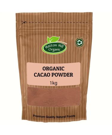 Organic Cacao Powder 1kg by Hatton Hill Organic - Free UK Delivery - Buy Online on GoSupps.com