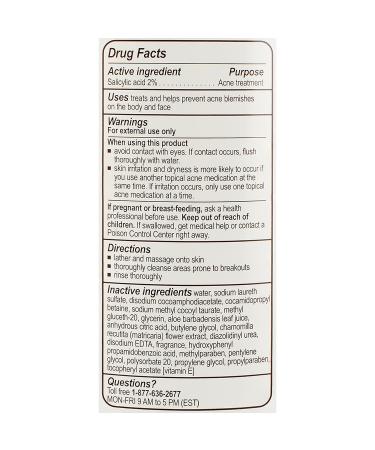 pHisoderm Anti-Blemish Body Wash 10 oz (Pack of 6) - Buy Online on GoSupps.com