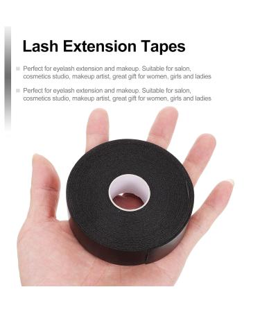 Lurrose Eyelash Extension Tape - 5 Rolls Adhesive Foam Lash Tape for Ultimate Eye Comfort - Breathable Black Adhesive for Professional Use - Buy Online on GoSupps.com