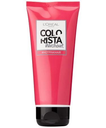 L'Or al Paris Colorista Washout Temporary Hair Color - Hot Pink Medium Durability | International Shipping Available - Buy Online on GoSupps.com