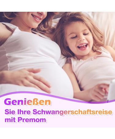 Premom 50 x Early Pregnancy Test Strips - Ultra Sensitive 10 mIU/ml Accuracy | Reliable Early Detection (50 Tests) - Buy Online on GoSupps.com