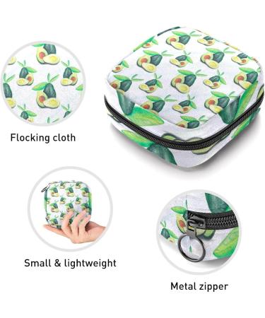Buy Women's Bonds Storage Pockets Stillpad Keeper - Avocado Pattern Portable Period Kit Bag for Women & Girls - Buy Online on GoSupps.com