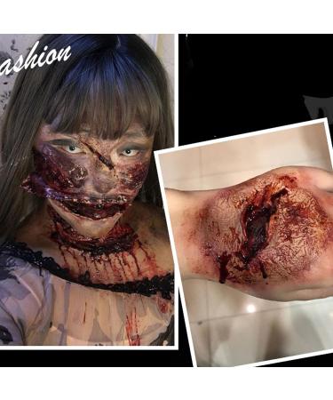  BONKZEBU Liquid Latex Makeup for Wound Scars Special Effects for Film and Television 50ml Latex Monsterliquid Latex Makeup Kit Special Effects Liquid Bows for - Buy Online on GoSupps.com