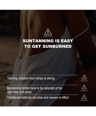 Tanning oil selftanner tanning accelerator for outdoor sunbathing or solarium 100 ml natural liquid moisturizing and fast body tanner for radiant skin - Buy Online on GoSupps.com