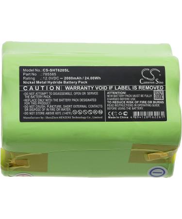 2000mAh Battery for TESTUT T62 Type B250 12.0V Compatible International Shipping - Buy Online on GoSupps.com