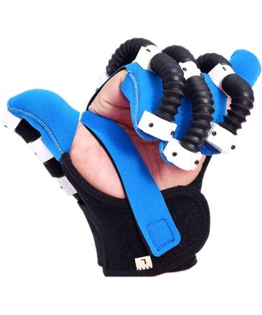 ZZBB Finger Rehabilitation Gloves Hand Rehabilitation Device Hand Exerciser for Passive Training Finger Flexion Correction for Stroke Hemiplegia Patients Left Medium - Buy Online on GoSupps.com