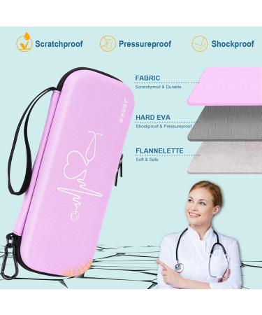 MEUUT 11-Piece Nurse Stethoscope Case Kit - Perfect Nurse Gift with Penlights, Scissor, Bandage Wraps, Badge Holders - Nurse Student Essentials in Light Purple - Buy Online on GoSupps.com