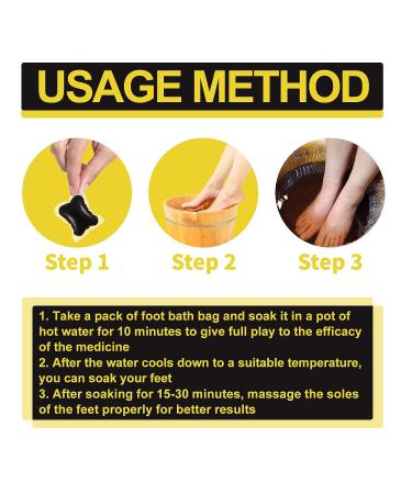 Herbal Foot Soak Beads for Men and Women - 2PCS Cleansing Foot Soak Kit - Buy Online on GoSupps.com