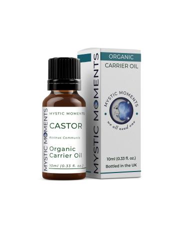 Mystic Moments Castor Organic Carrier Oil - 10ml - 100% Pure