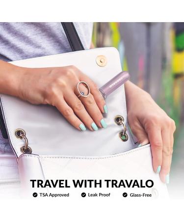 Travalo Classic HD Perfume Atomizer - TSA Approved Travel Bottle | Refillable, Airtight Pump Sprayer | Lightweight Design | Black 0.17oz - Buy Online on GoSupps.com