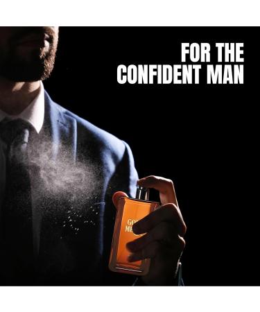 Gold Medal Sensual Woody Fragrance for Men | Long Lasting Cologne Aromatic Scent Eau de Parfum Natural Spray - Great Holiday Gift 3.4 Fl Oz/100 Ml - Buy Online on GoSupps.com