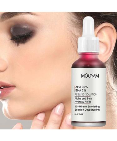  Lambo AHA facial essence exfoliating skin serums skin-brightening AHA acid pore-soothing essential oil (30 ml) - Buy Online on GoSupps.com