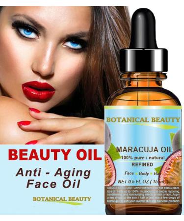 100% Pure Maracuja Oil - Cold Pressed Natural Oil for Face Skin Hair & Body | Vitamin C Rich - 2 Fl. oz - Buy Online on GoSupps.com