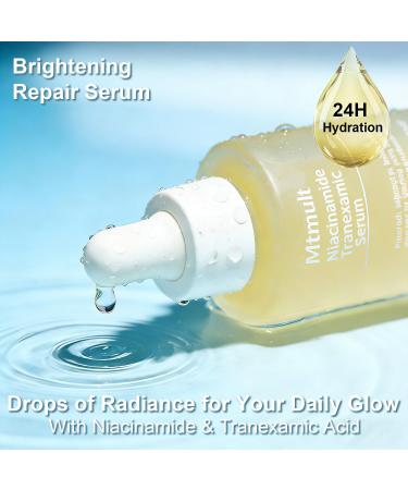 Mtmult Tranexamic Acid Serum - Tranexamic Acid for Face | Hyperpigmentation Treatment with Niacinamide Stem Cell Serum for Face & Niacinamide 1.01 fl.oz - Buy Online on GoSupps.com