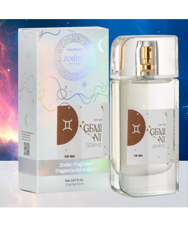 Zermat Gemini Men's Cologne - Fresh Herbal Scent Long-lasting Fragrance 2 Fl. Oz Perfect for Every Occasion Ideal Gift - Buy Online on GoSupps.com