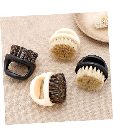 Fomiyes Fade Brush for Men - Soft Bristle Beard & Mustache Brush | Portable Hair Design Tool - Buy Online on GoSupps.com